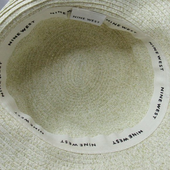Nine West Classic Straw Sun Hat - Picture 7 of 9